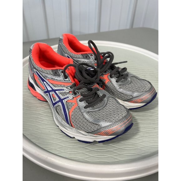 Asics GEL-Flux 3 Running Sneakers Womens 6 Lace Up Breathable Athleisure Gray - Picture 4 of 8